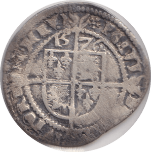 1576 SILVER THREEPENCE ELIZABETH IST - ELIZABETH I - Cambridgeshire Coins