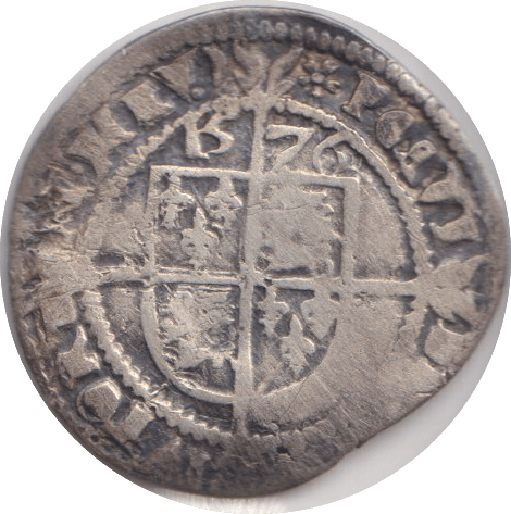 1576 SILVER THREEPENCE ELIZABETH IST - ELIZABETH I - Cambridgeshire Coins