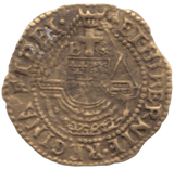 1578 - 1579 GOLD QUARTER ANGEL ELIZABETH 1ST - HAMMERED COINS - Cambridgeshire Coins