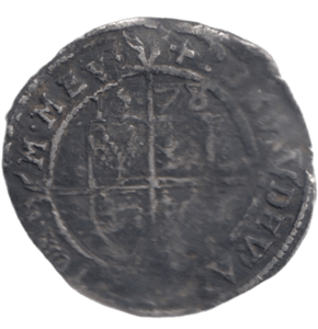 1578 ELIZABETH I SILVER THREEPENCE - THREEPENCE - Cambridgeshire Coins