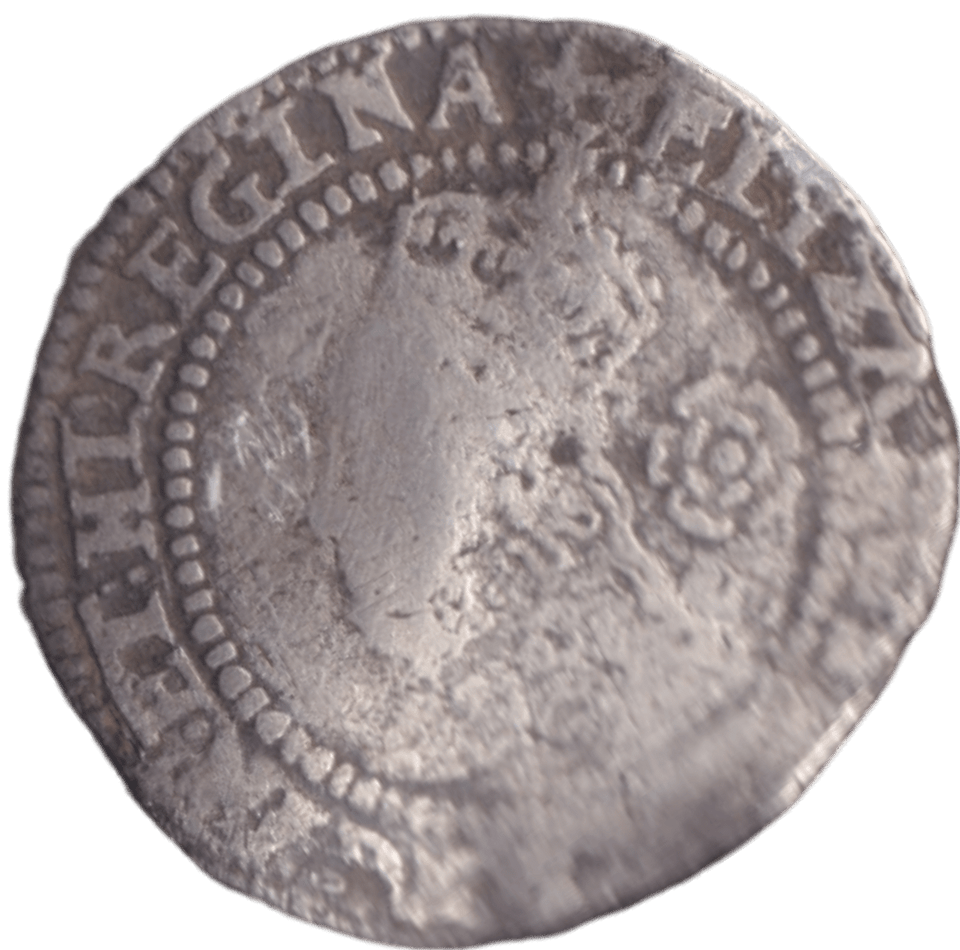 1579 SILVER THREEPENCE ELIZABETH I - ELIZABETH I - Cambridgeshire Coins