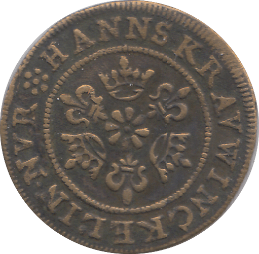1580 NUREMBERG JETTON - WORLD COINS - Cambridgeshire Coins