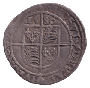 1580 SILVER SIXPENCE ELIZABETH IST - HAMMERED COINS - Cambridgeshire Coins
