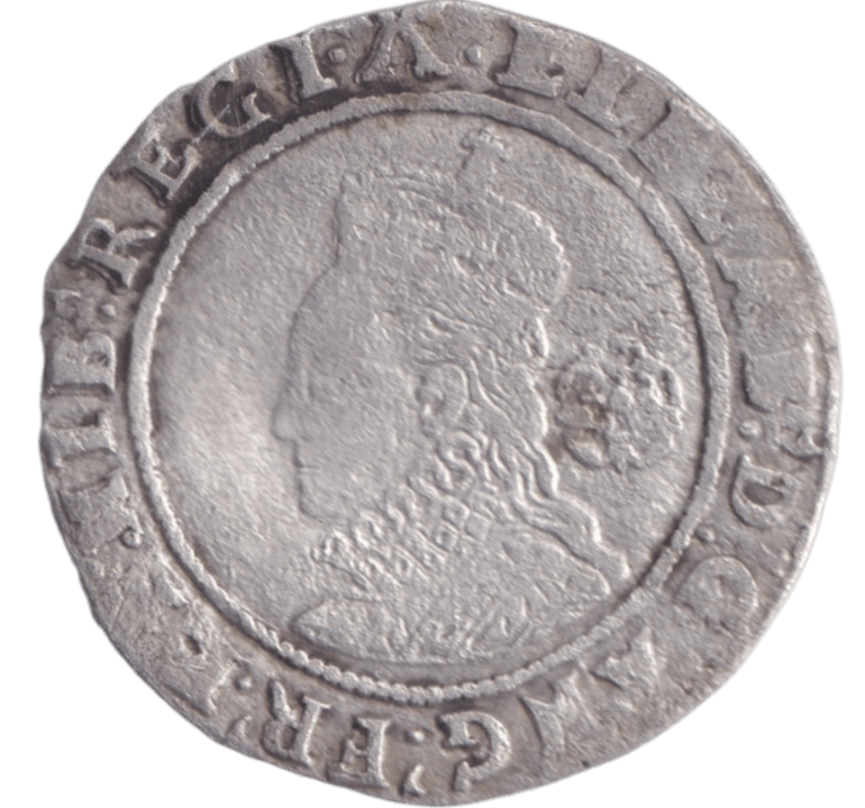 1581 SILVER SIXPENCE ELIZABETH I - ELIZABETH I - Cambridgeshire Coins