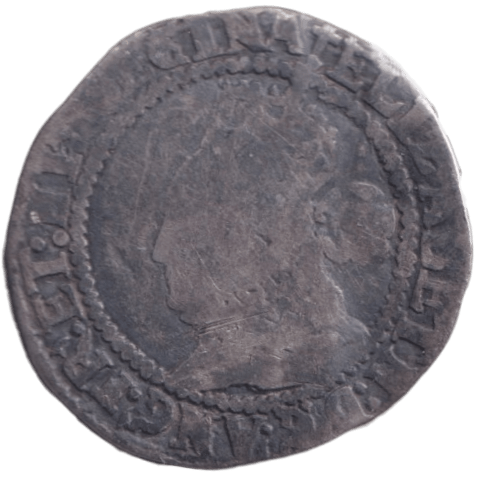 1581 SILVER THREEPENCE ELIZABETH I - ELIZABETH I - Cambridgeshire Coins