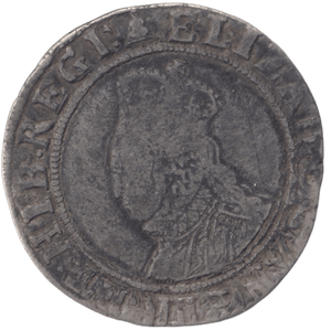 1582 ELIZABETH I 6TH ISSUE SHILLING - ELIZABETH I - Cambridgeshire Coins