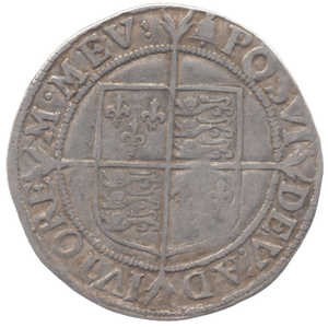 1582 ELIZABETH I 6TH ISSUE SHILLING - ELIZABETH I - Cambridgeshire Coins