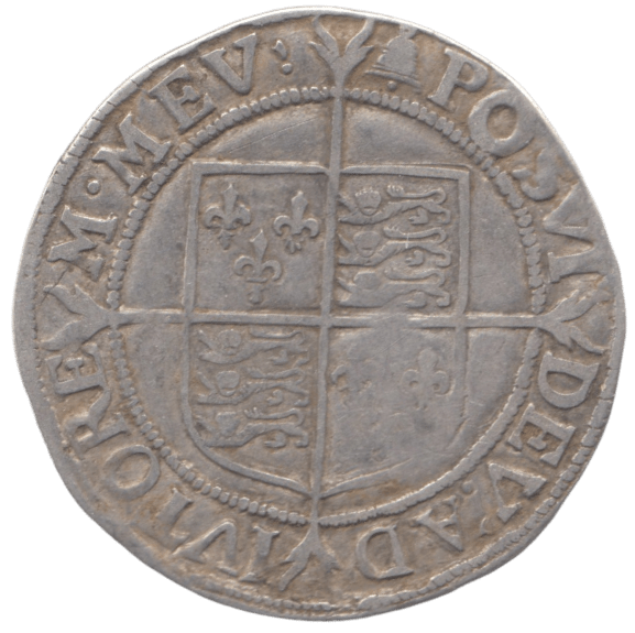 1582 ELIZABETH I 6TH ISSUE SHILLING - ELIZABETH I - Cambridgeshire Coins