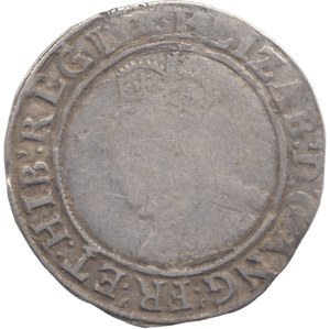1582 ELIZABETH I 6TH ISSUE SHILLING - ELIZABETH I - Cambridgeshire Coins