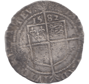 1582 ELIZABETH I SIXPENCE - ELIZABETH I - Cambridgeshire Coins