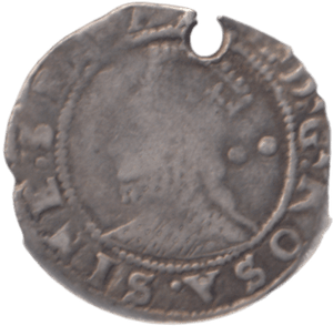 1582 SILVER HALF GROAT ELIZABETH I - ELIZABETH I - Cambridgeshire Coins