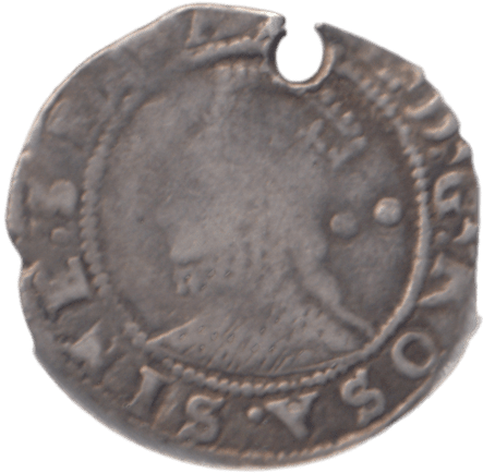 1582 SILVER HALF GROAT ELIZABETH I - ELIZABETH I - Cambridgeshire Coins
