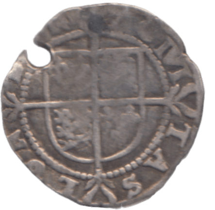 1582 SILVER HALF GROAT ELIZABETH I - ELIZABETH I - Cambridgeshire Coins