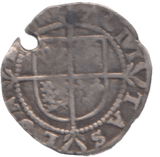 1582 SILVER HALF GROAT ELIZABETH I - ELIZABETH I - Cambridgeshire Coins