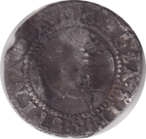 1582 SILVER HALF GROAT ELIZABETH IST - ELIZABETH I - Cambridgeshire Coins