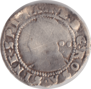 1582 SILVER HALF GROAT ELIZABETH IST - ELIZABETH I - Cambridgeshire Coins