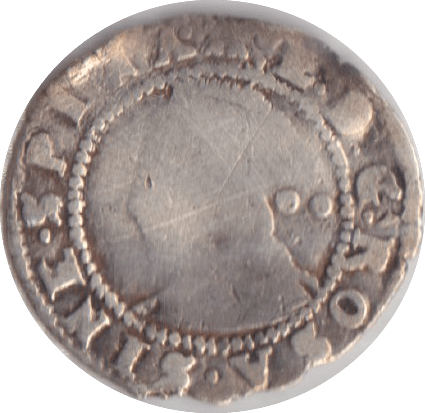 1582 SILVER HALF GROAT ELIZABETH IST - ELIZABETH I - Cambridgeshire Coins