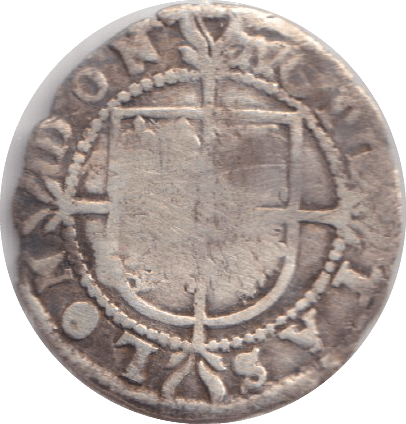 1582 SILVER HALF GROAT ELIZABETH IST - ELIZABETH I - Cambridgeshire Coins