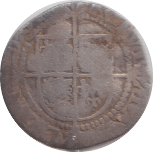 1582 SILVER HALF GROAT ELIZABETH IST - ELIZA - Cambridgeshire Coins
