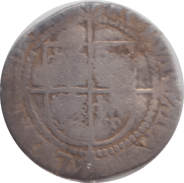 1582 SILVER HALF GROAT ELIZABETH IST - ELIZA - Cambridgeshire Coins