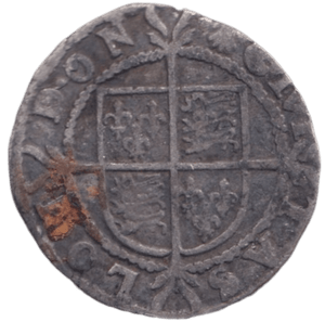 1584 SILVER HALF GROAT ELIZABETH I - ELIZABETH I - Cambridgeshire Coins