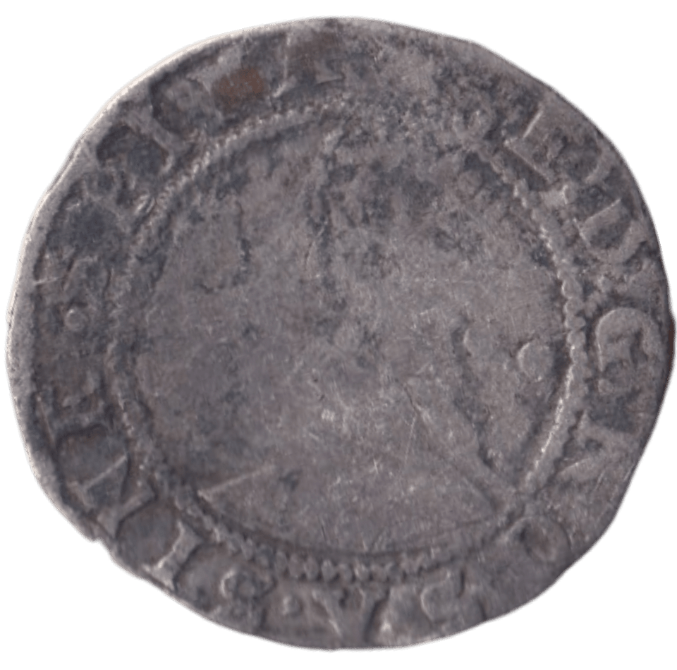 1584 SILVER HALF GROAT ELIZABETH I - ELIZABETH I - Cambridgeshire Coins