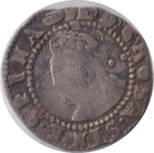 1590 SILVER HALF GROAT ELIZABETH IST - ELIZABETH I - Cambridgeshire Coins
