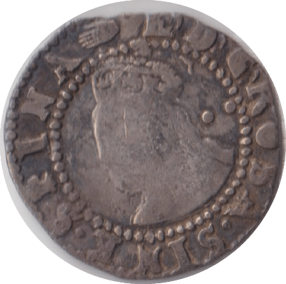 1590 SILVER HALF GROAT ELIZABETH IST - ELIZABETH I - Cambridgeshire Coins