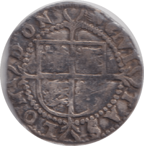 1590 SILVER HALF GROAT ELIZABETH IST - ELIZABETH I - Cambridgeshire Coins