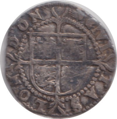 1590 SILVER HALF GROAT ELIZABETH IST - ELIZABETH I - Cambridgeshire Coins