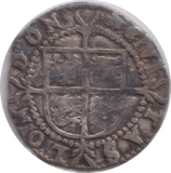 1590 SILVER HALF GROAT ELIZABETH IST - ELIZABETH I - Cambridgeshire Coins