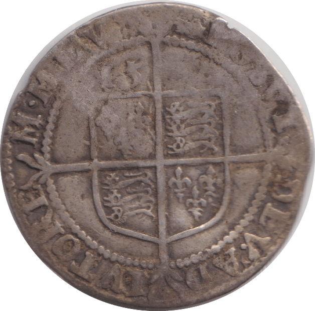 1590 SILVER SIXPENCE ELIZABETH I - SIXPENCE - Cambridgeshire Coins