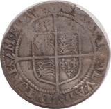 1590 SILVER SIXPENCE ELIZABETH I - SIXPENCE - Cambridgeshire Coins