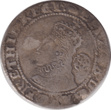 1590 SILVER SIXPENCE ELIZABETH I - SIXPENCE - Cambridgeshire Coins