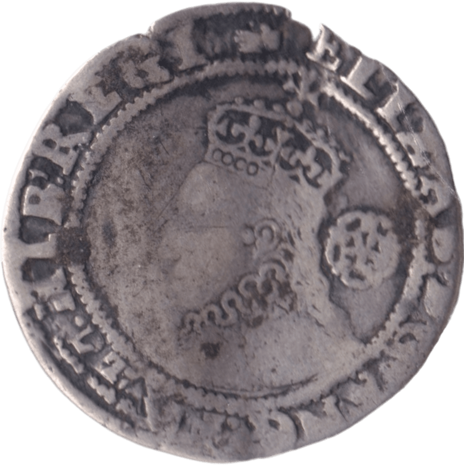 1590 SILVER SIXPENCE ELIZABETH IST - HAMMERED COINS - Cambridgeshire Coins