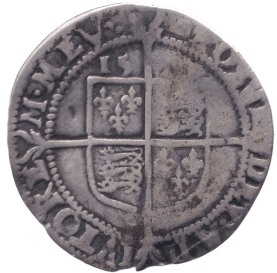 1590 SILVER SIXPENCE ELIZABETH IST - HAMMERED COINS - Cambridgeshire Coins