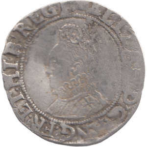 1592 ELIZABETH I 6TH ISSUE SHILLING - ELIZABETH I - Cambridgeshire Coins