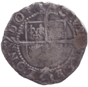 1592 SILVER HALF GROAT ELIZABETH I - ELIZABETH I - Cambridgeshire Coins