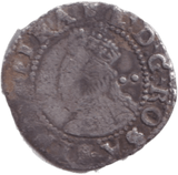 1592 SILVER HALF GROAT ELIZABETH I - ELIZABETH I - Cambridgeshire Coins