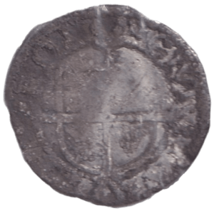 1592 SILVER HALF GROAT ELIZABETH I - ELIZABETH I - Cambridgeshire Coins