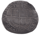 1593 SILVER SIXPENCE ELIZABETH I - ELIZABETH I - Cambridgeshire Coins