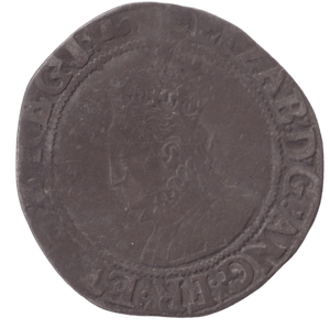 1595 ELIZABETH I 6TH ISSUE SHILLING - ELIZABETH I - Cambridgeshire Coins