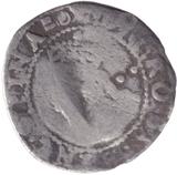 1595 SILVER HALF GROAT ELIZABETH I - ELIZABETH I - Cambridgeshire Coins