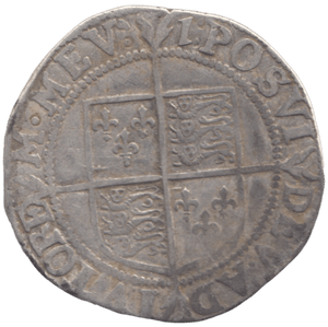 1601 ELIZABETH I 7TH ISSUE SHILLING - ELIZABETH I - Cambridgeshire Coins