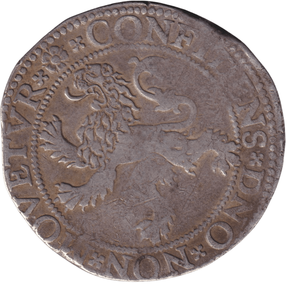 1602 SILVER DUTCH LION DOLLAR NETHERLANDS - SILVER WORLD COINS - Cambridgeshire Coins