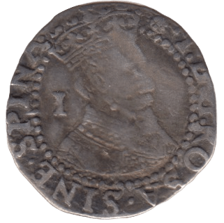 1603-1625 SILVER PENNY JAMES I - Hammered Coins - Cambridgeshire Coins