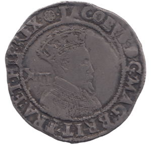 1603 - 25 SILVER SHILLING JAMES I - JAMES I - Cambridgeshire Coins
