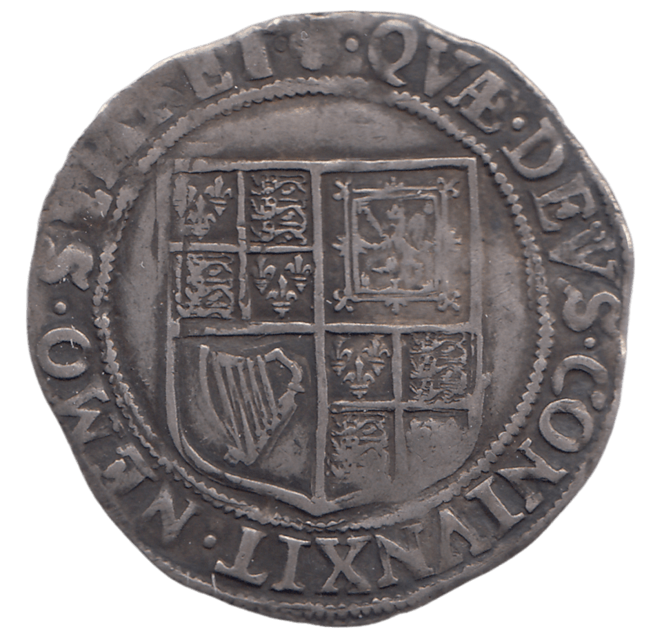 1603 - 25 SILVER SHILLING JAMES I - JAMES I - Cambridgeshire Coins
