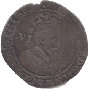 1603 JAMES I SIXPENCE - JAMES I - Cambridgeshire Coins