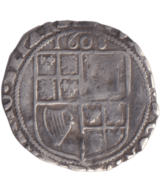 1603 SILVER CLIPPED SIXPENCE JAMES I - HAMMERED COINS - Cambridgeshire Coins